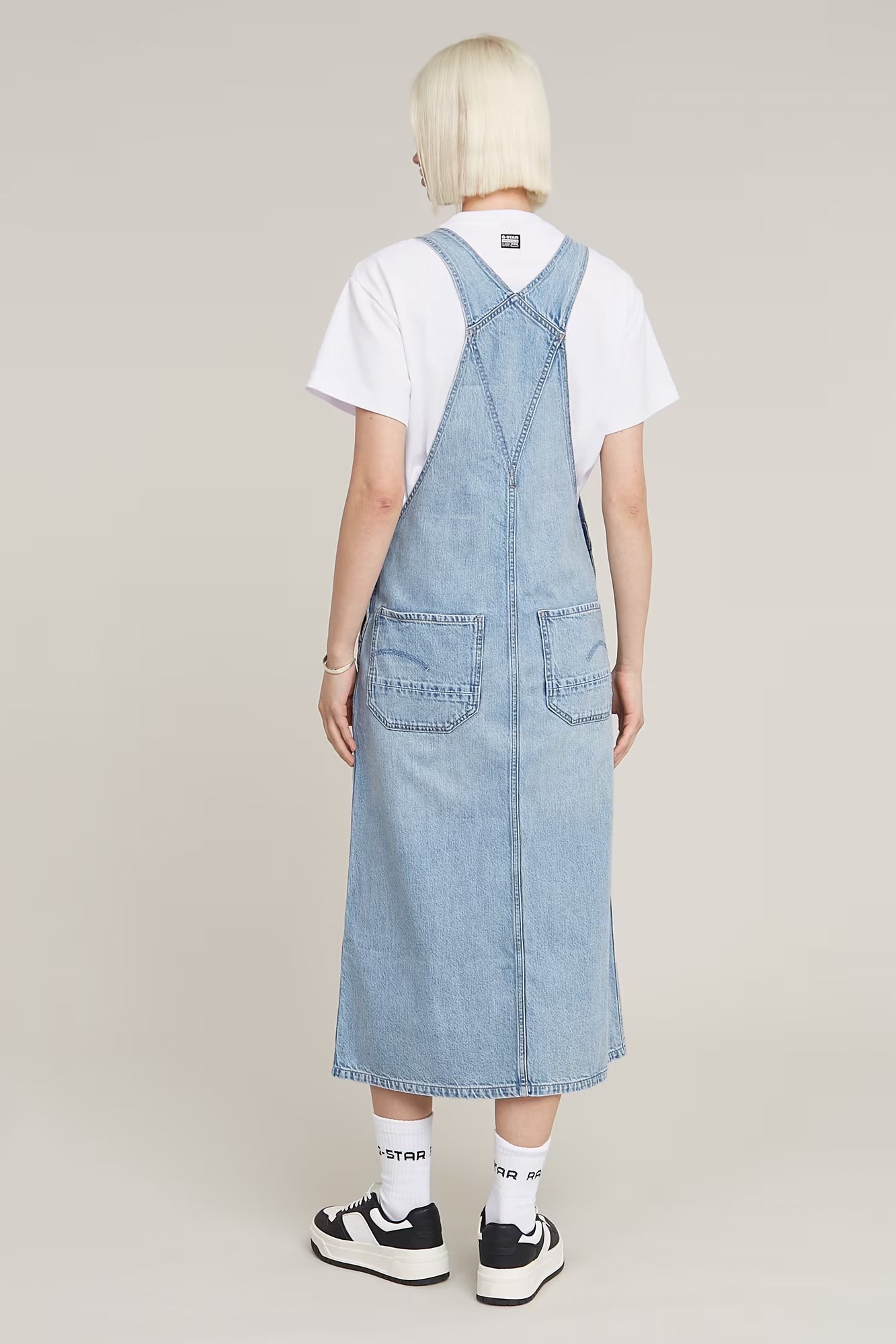 G-Star Midi Dungaree Dress