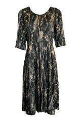 Tone Barker Jane Dress Marble Black-Tone Barker-Sophies.dk