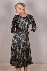 Tone Barker Jane Dress Marble Black-Tone Barker-Sophies.dk