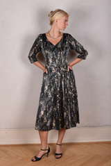 Tone Barker Jane Dress Marble Black-Tone Barker-Sophies.dk