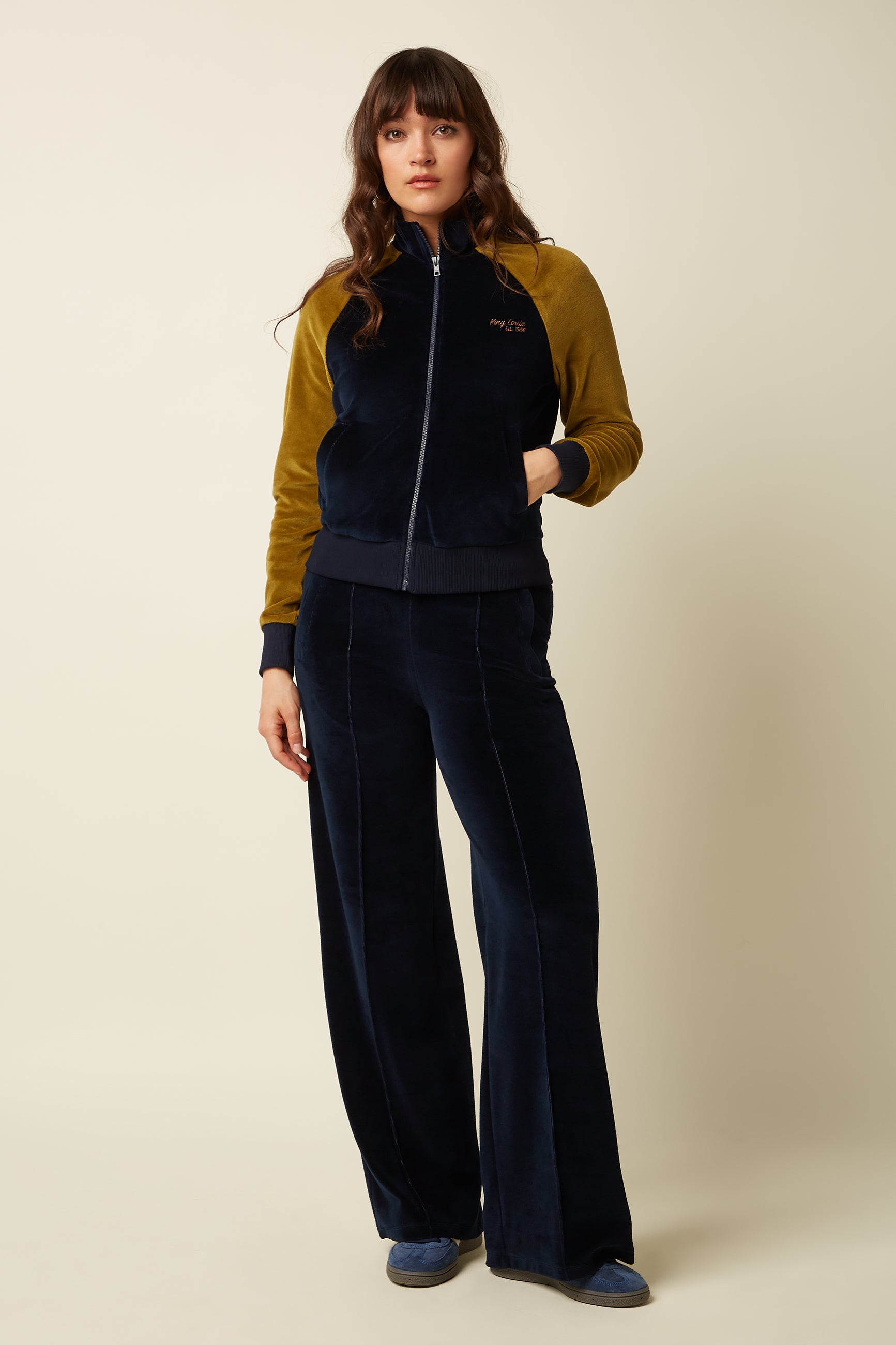 King Louie Sweat Pants Baton Velvet