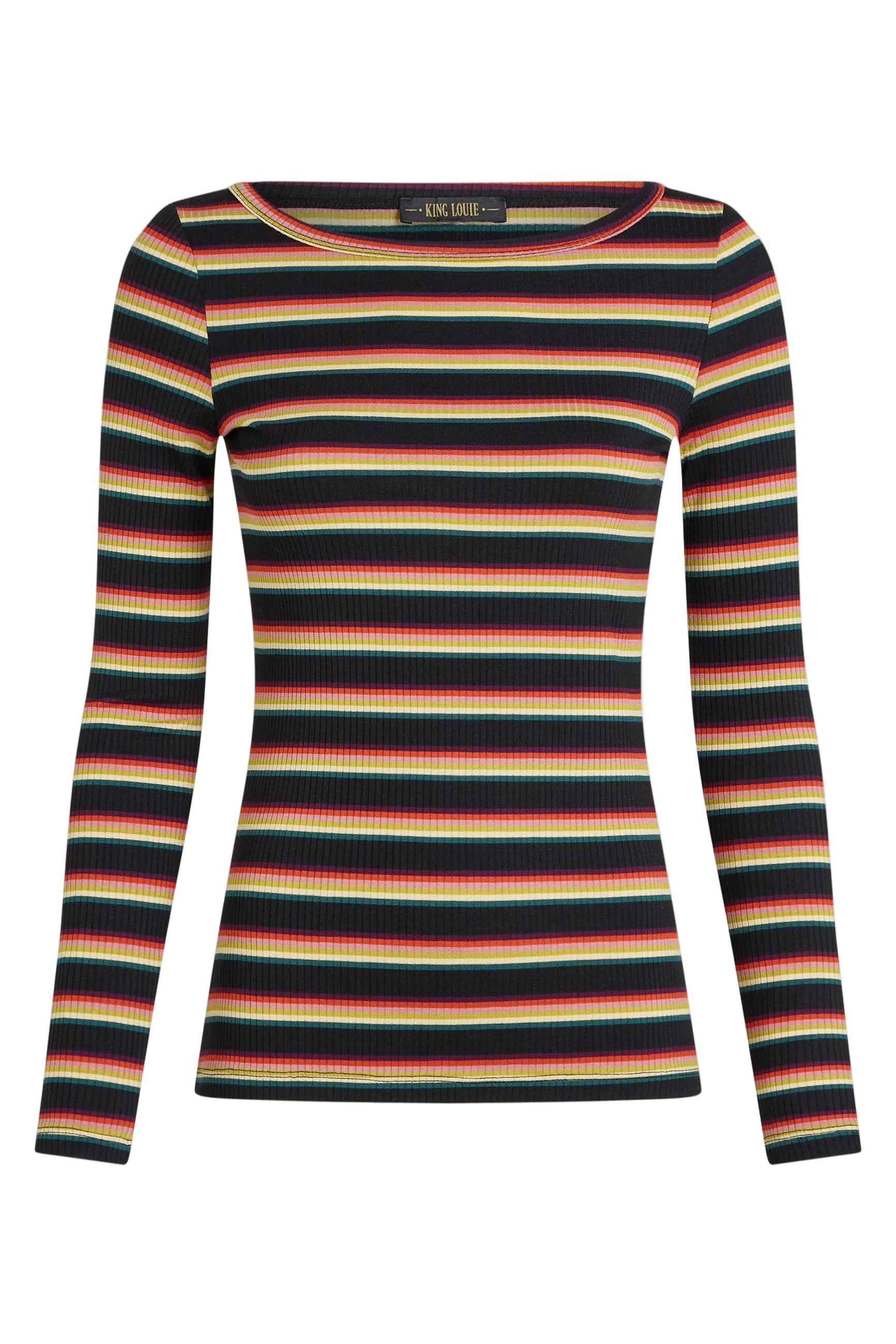 King Louie Lily Top Lottie Stripe