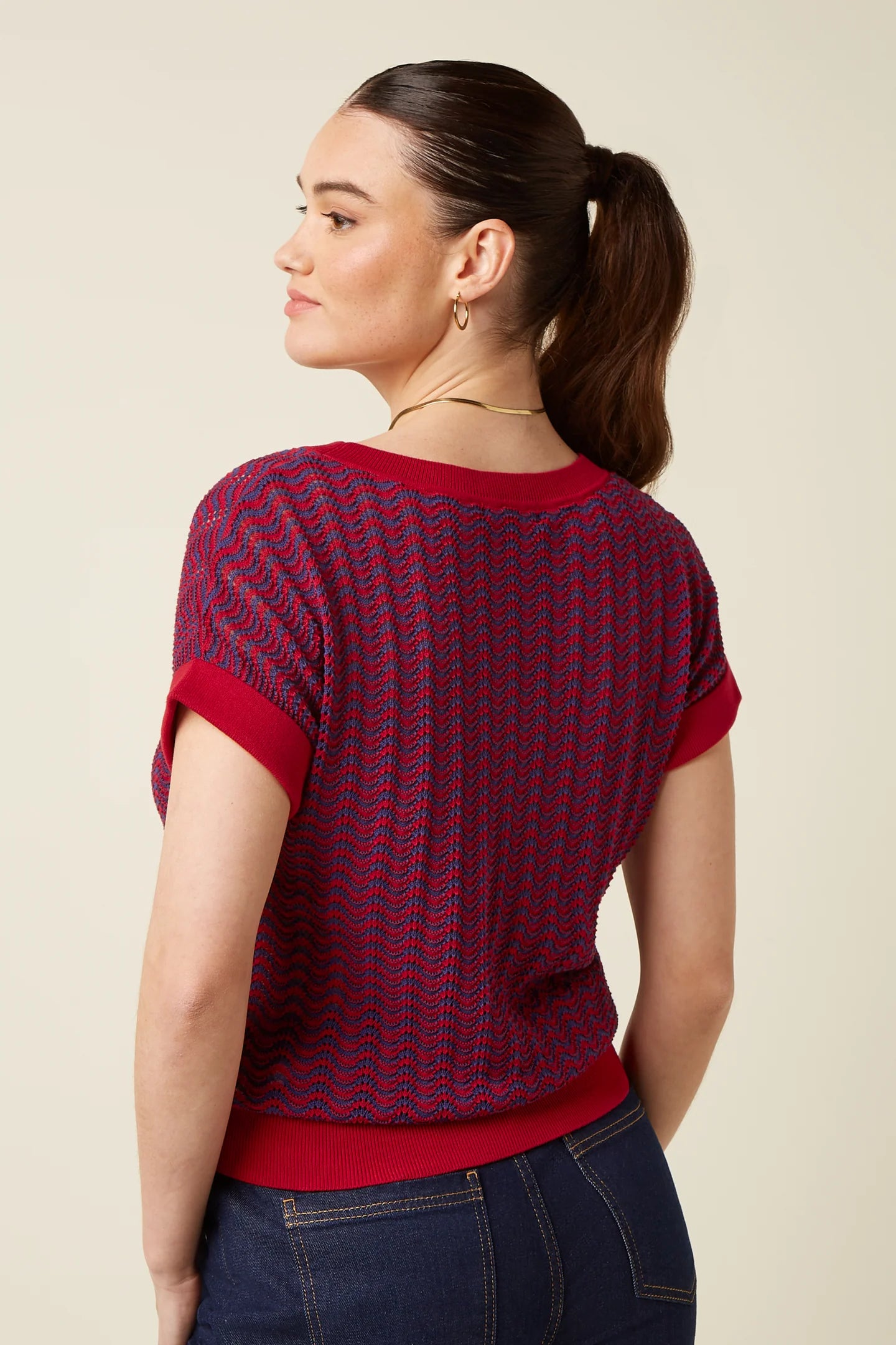 King Louie Boatneck Top Tide