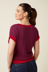 King Louie Boatneck Top Tide