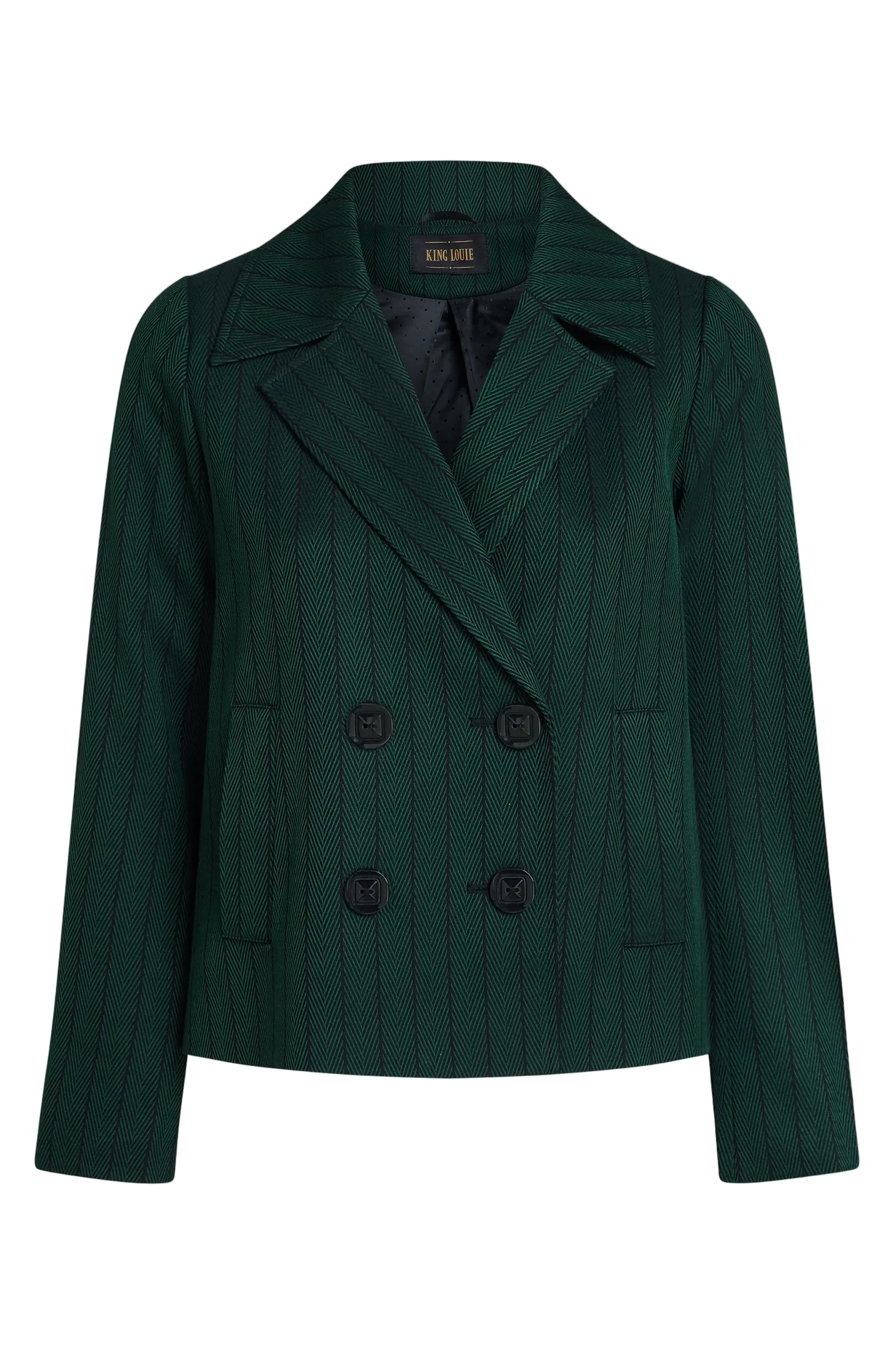King Louie Patti Coat Dale Chevron