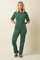 King Louie Garbo Zip Jumpsuit Corduroy