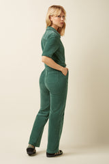 King Louie Garbo Zip Jumpsuit Corduroy
