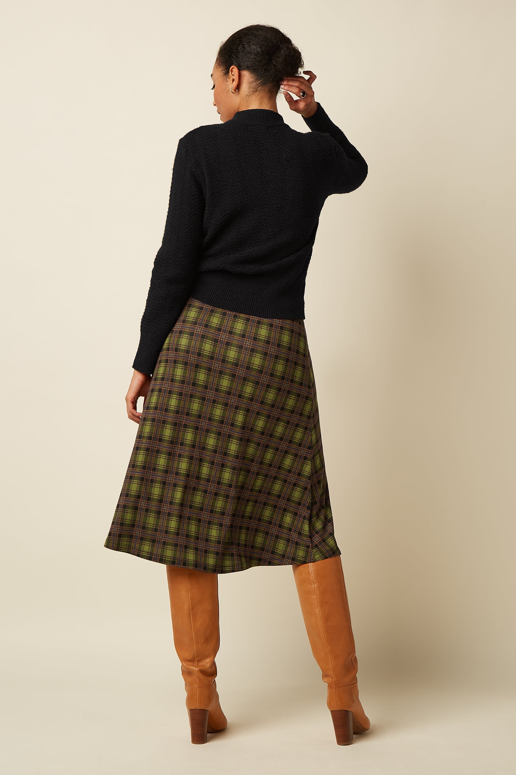 King Louie Juno Skirt Timber Check