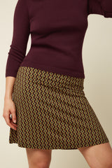 King Louie Border Skirt Turi Jersey