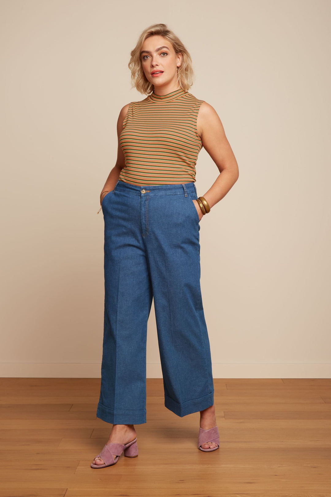 King Louie Lisa Culotte Chambray