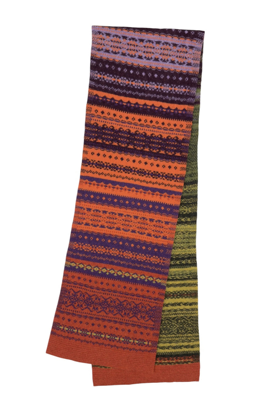Eribé Alloa Fairisle Scarf