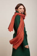 King Louie Scarf Ajour Carre