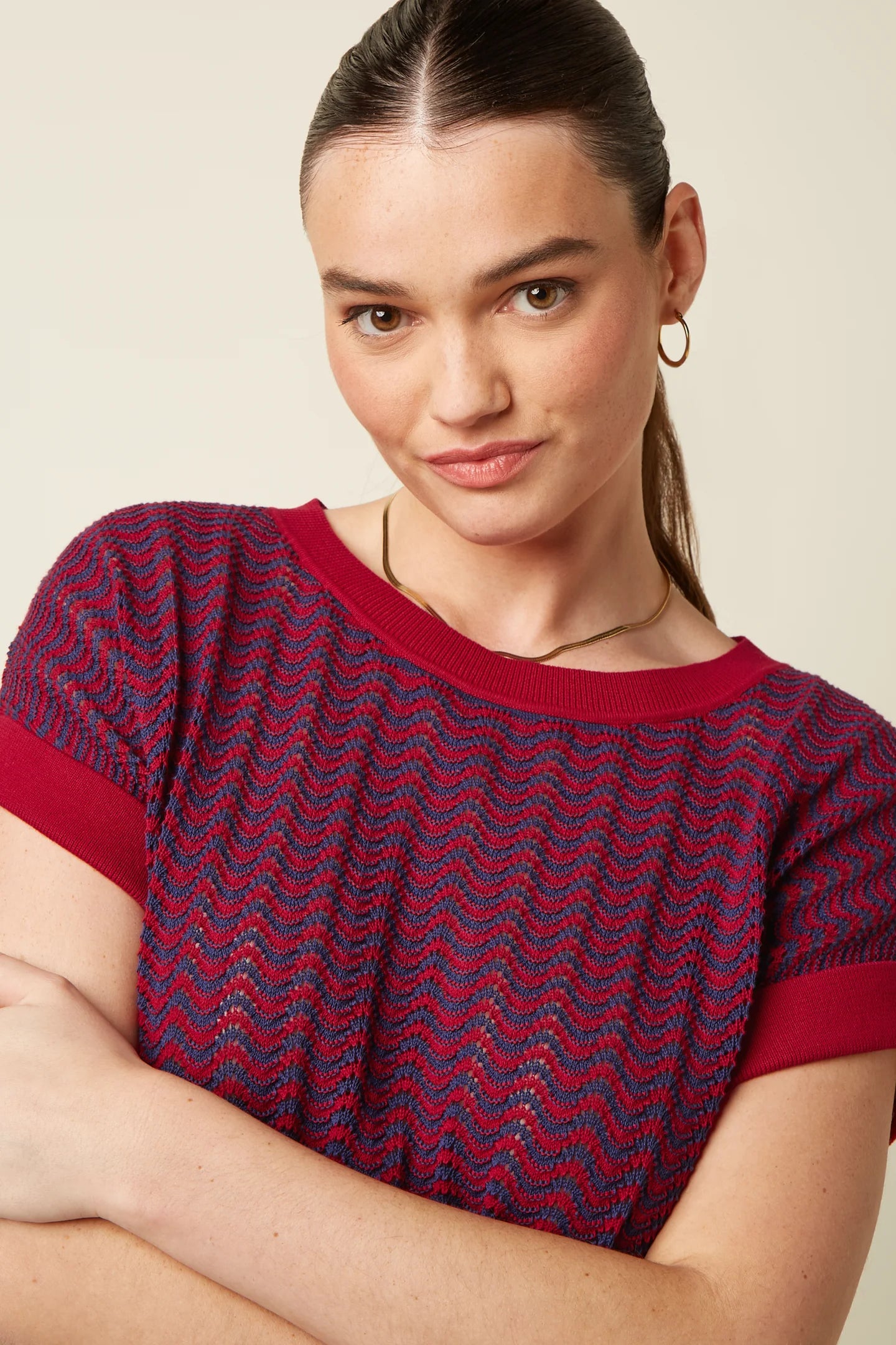 King Louie Boatneck Top Tide