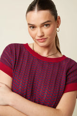 King Louie Boatneck Top Tide