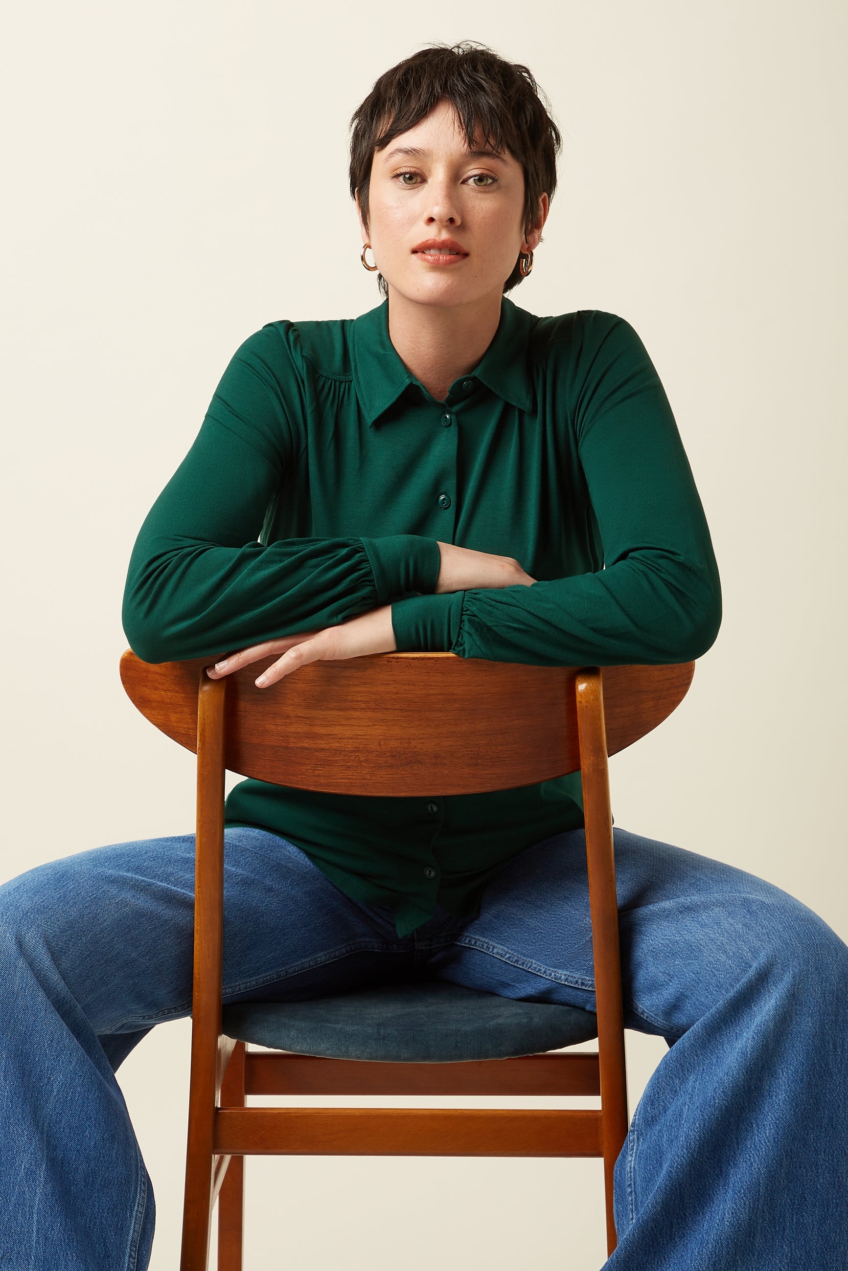 King Louie Carina Blouse Viscose Light