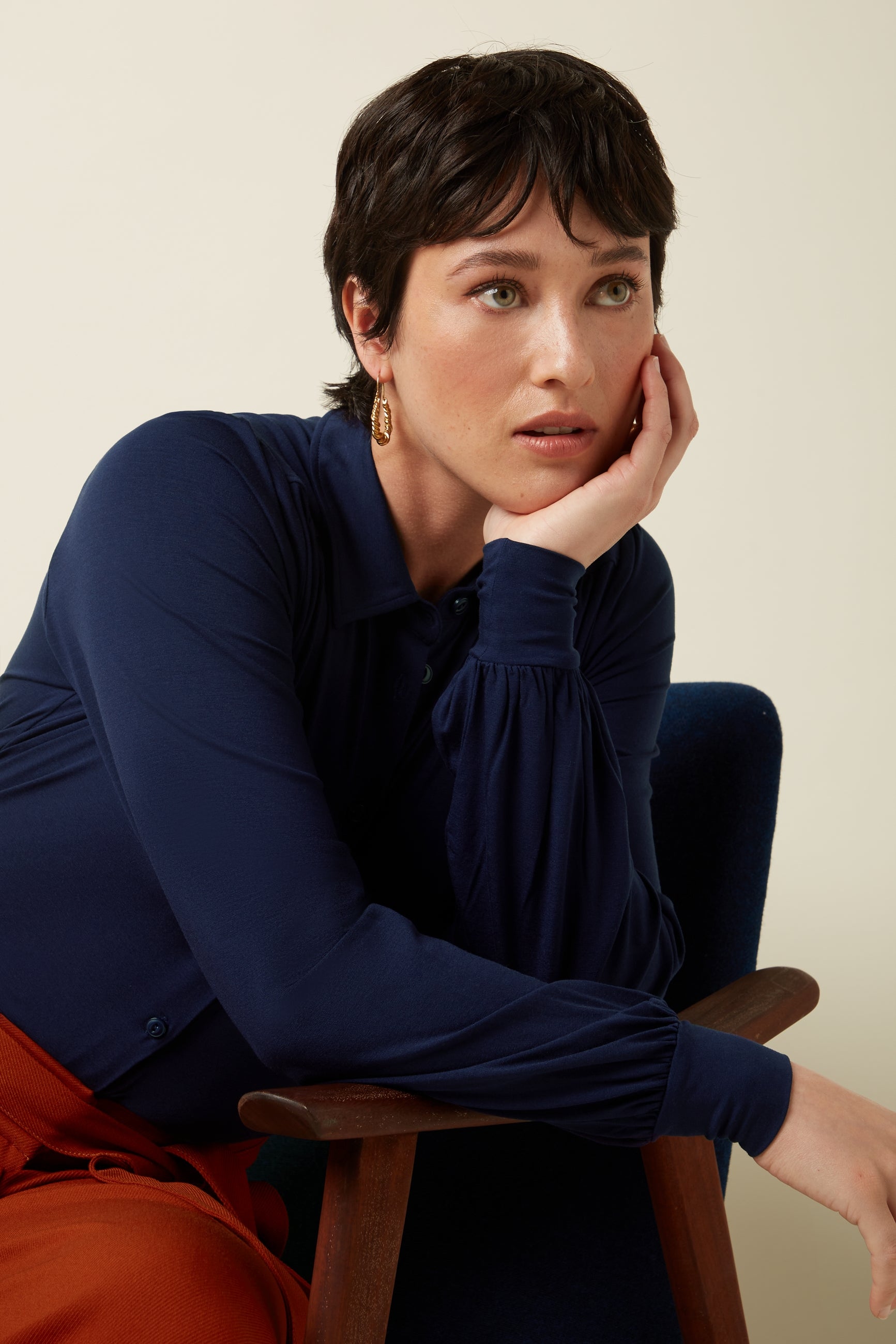 King Louie Carina Blouse Viscose Light