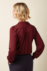 King Louie Carina Blouse Viscose Light