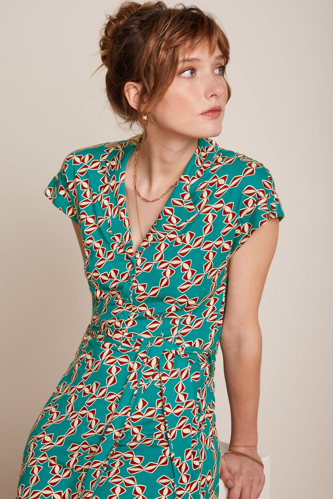 King Louie Darcy Dress Minty