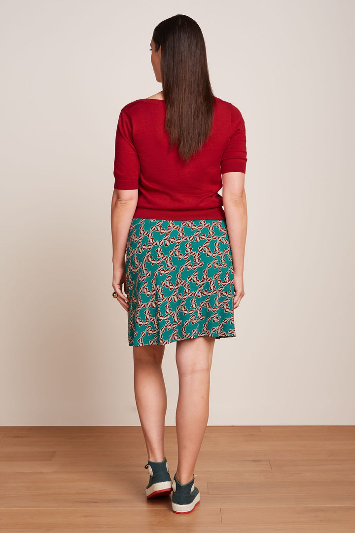 King Louie Border Skirt Minty