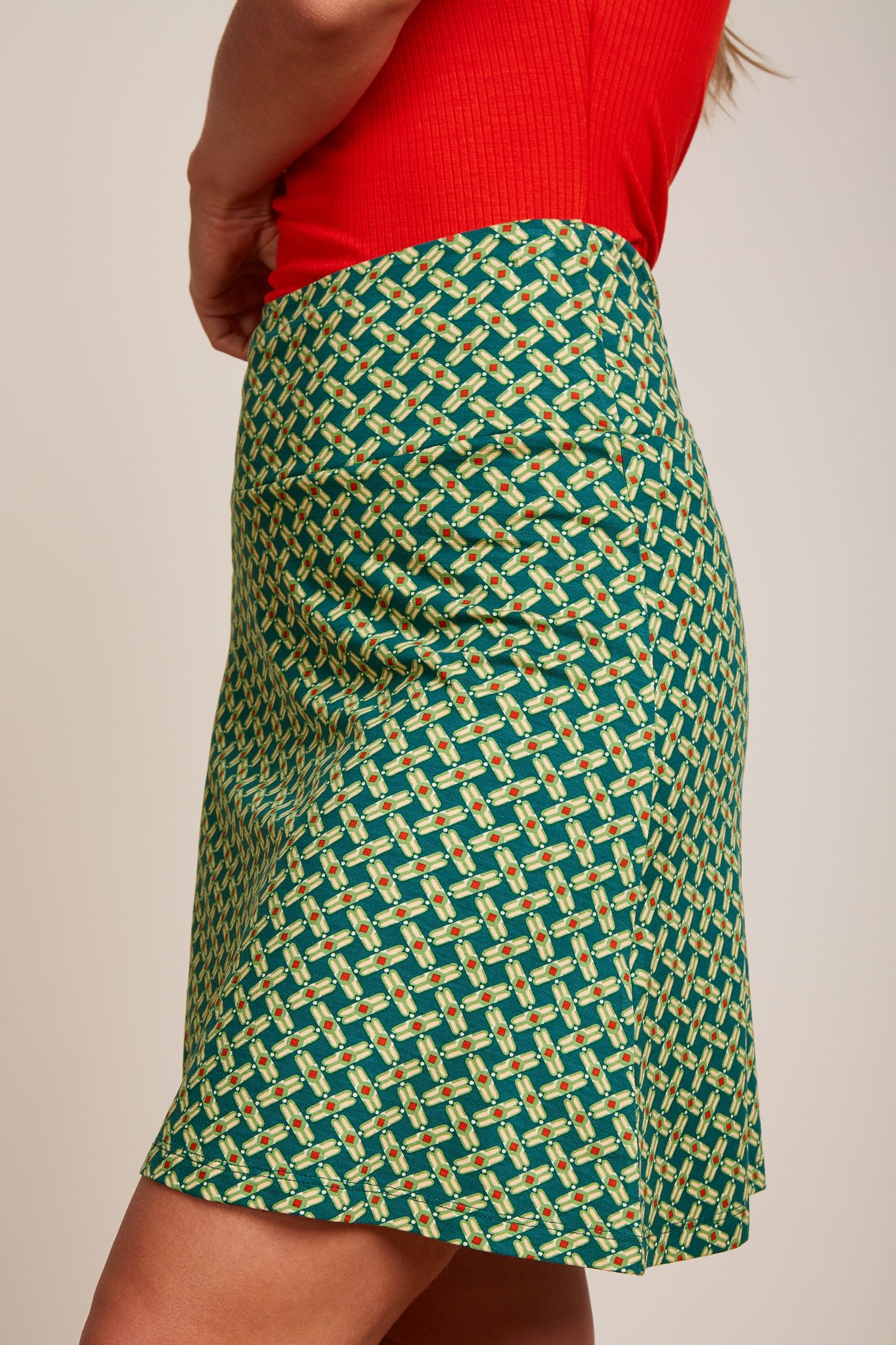 King Louie Border Skirt Scala