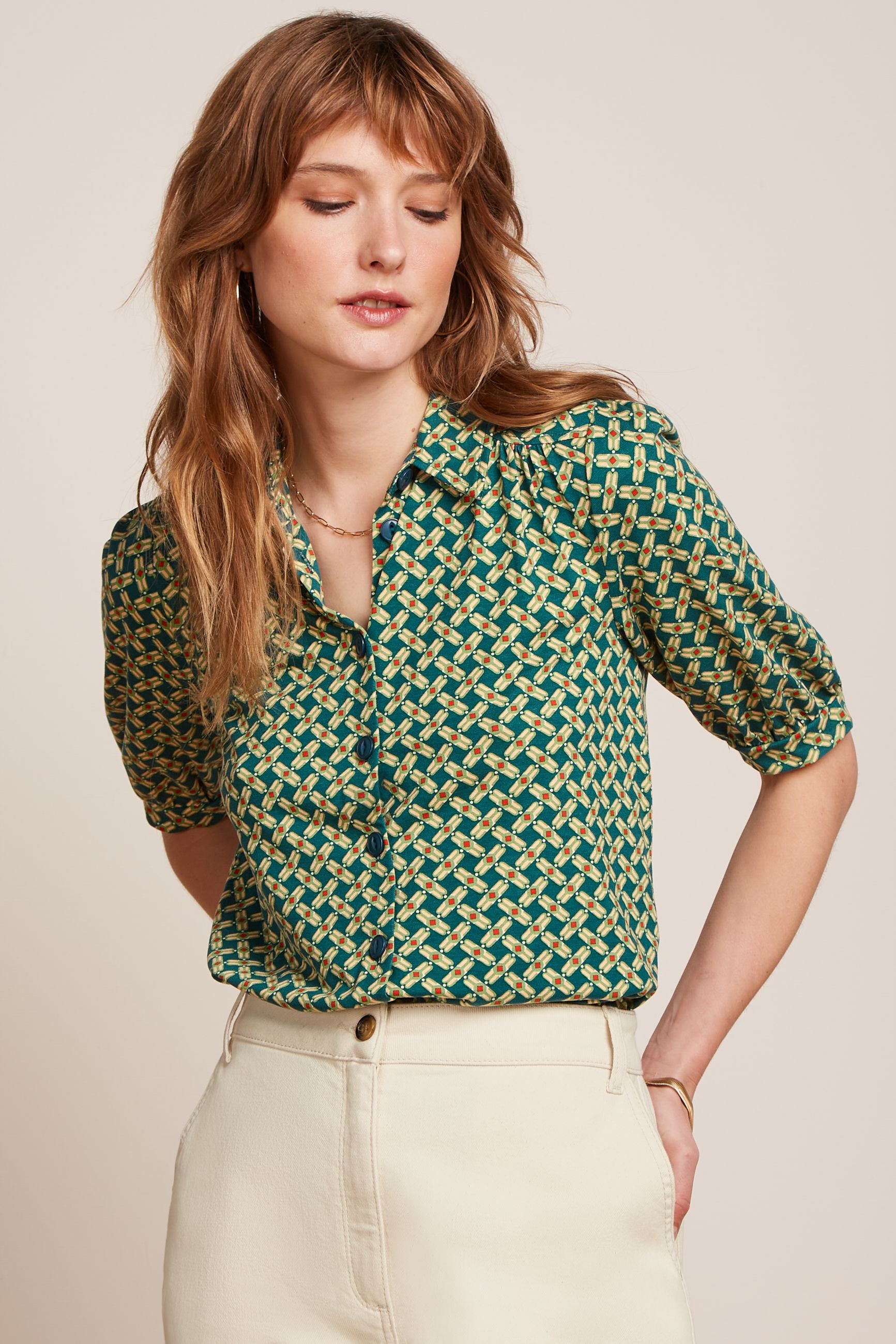 King Louie Carina Blouse Scala