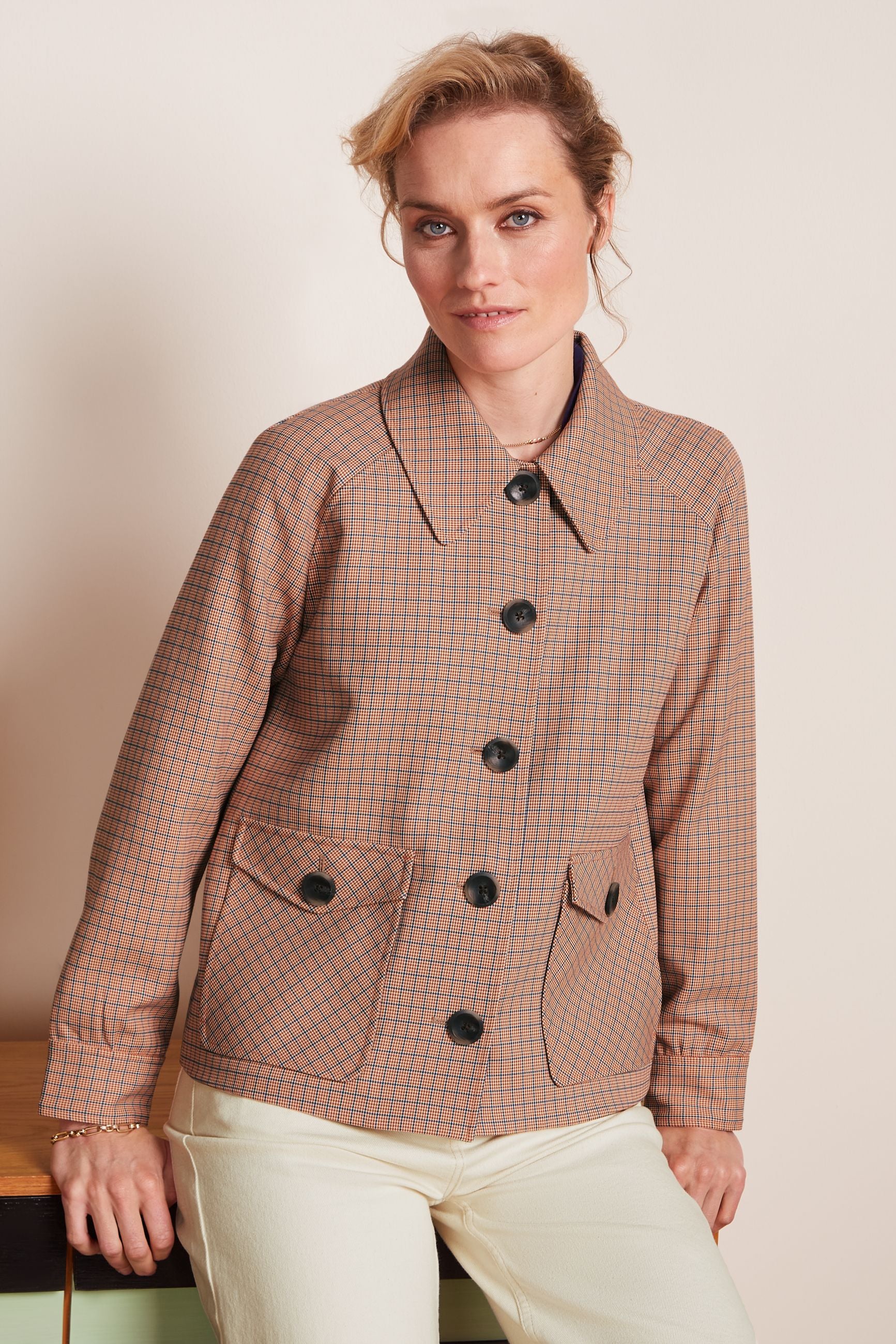 King Louie Sylvie Jacket Monae Check