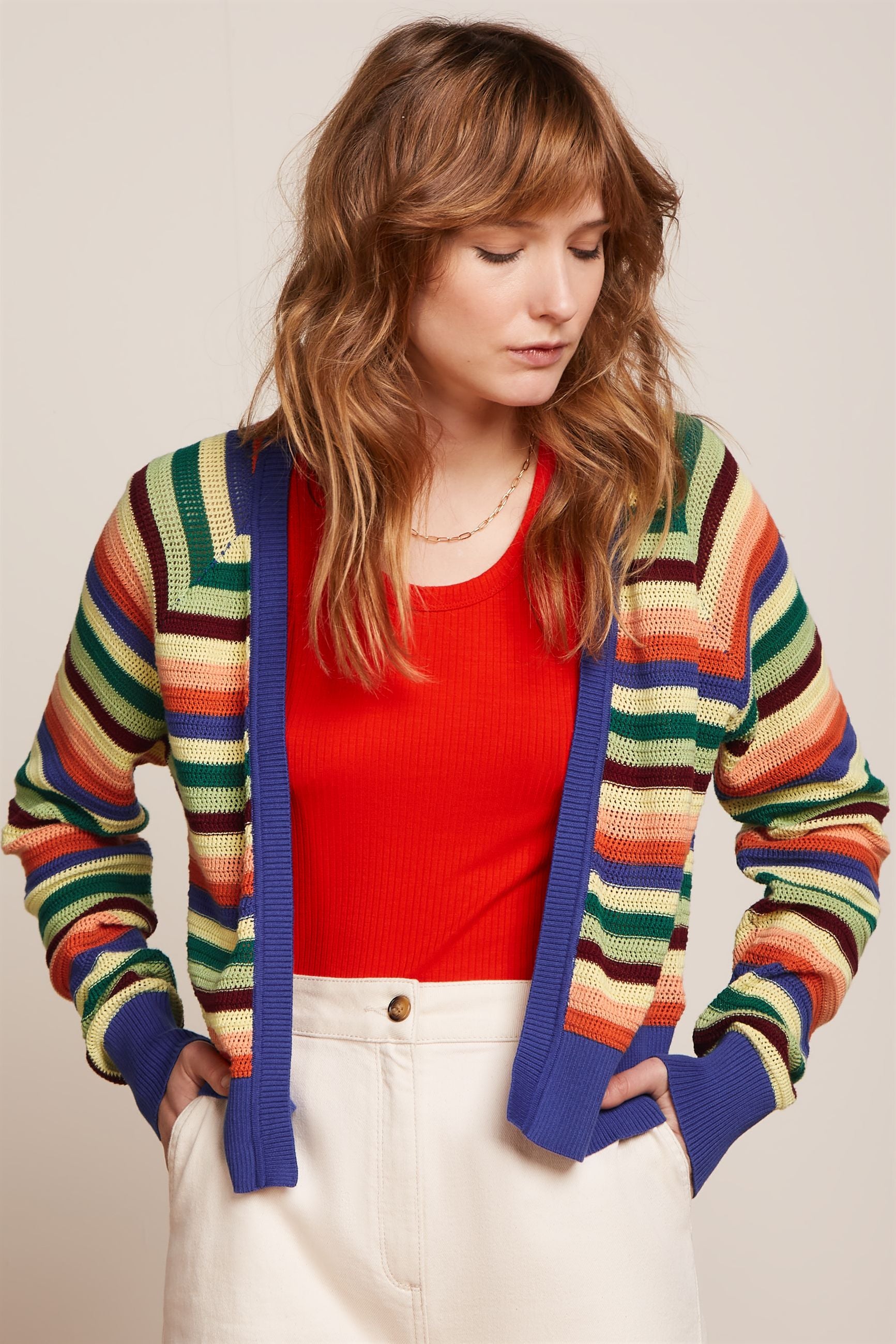 King Louie Blanca Cardigan Molo