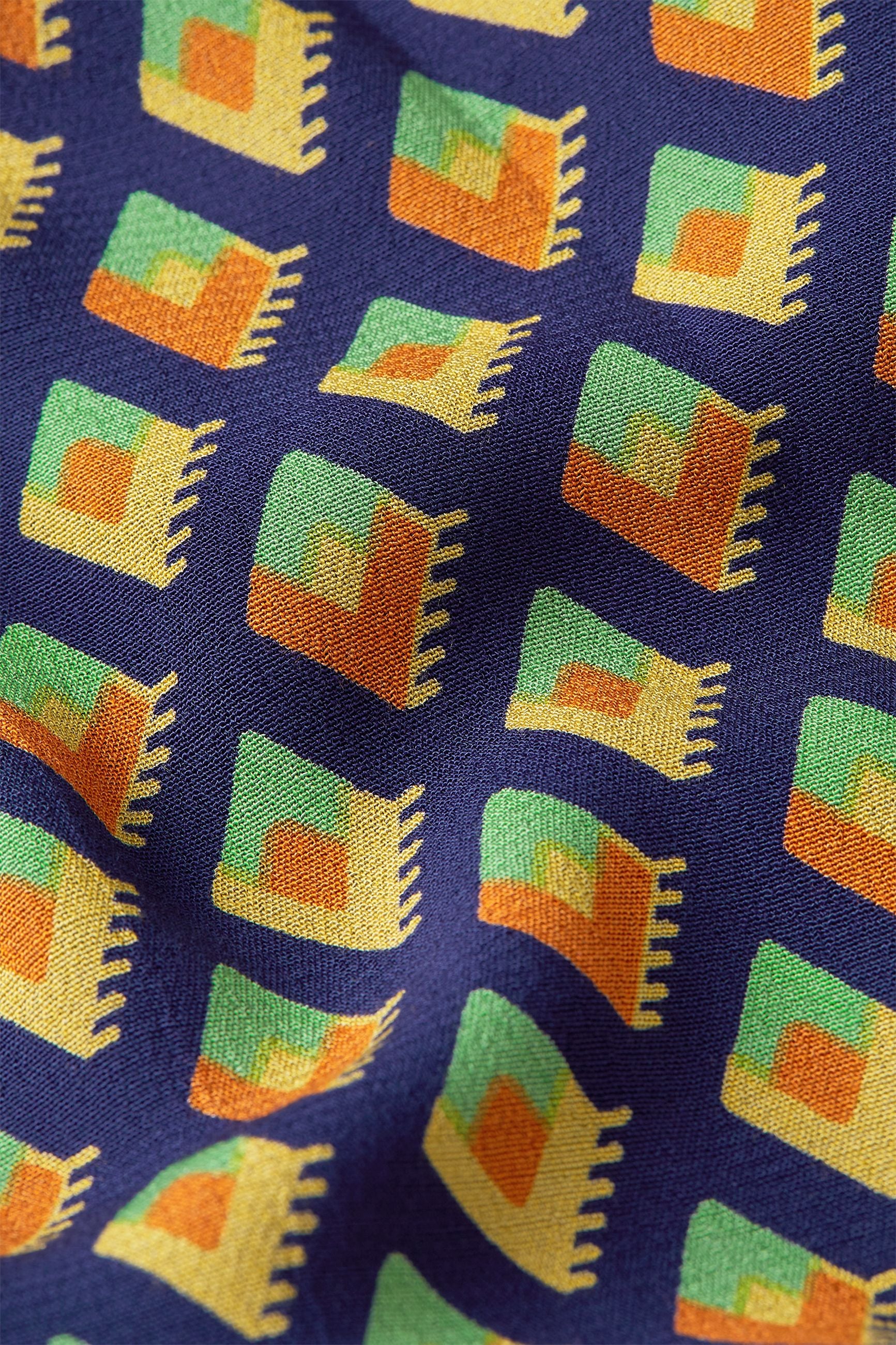 King Louie Maisie Blouse Pebble Woven