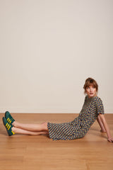 King Louie Vera Tunic Dress Pebble Woven