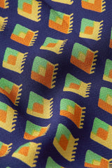 King Louie Juno Midi Skirt Pebble Woven