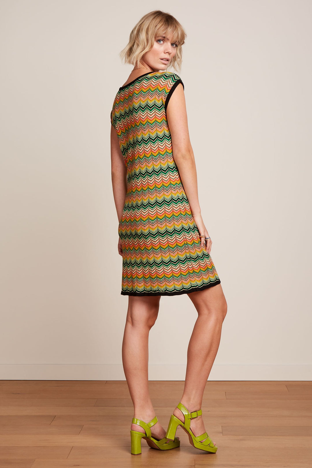 King Louie Delfina Dress Penny Zigzag