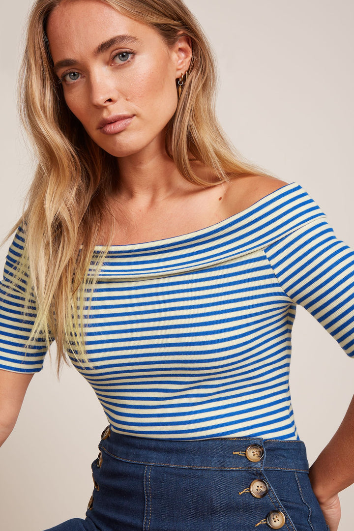 King Louie Nives Top Mariniere Stripe