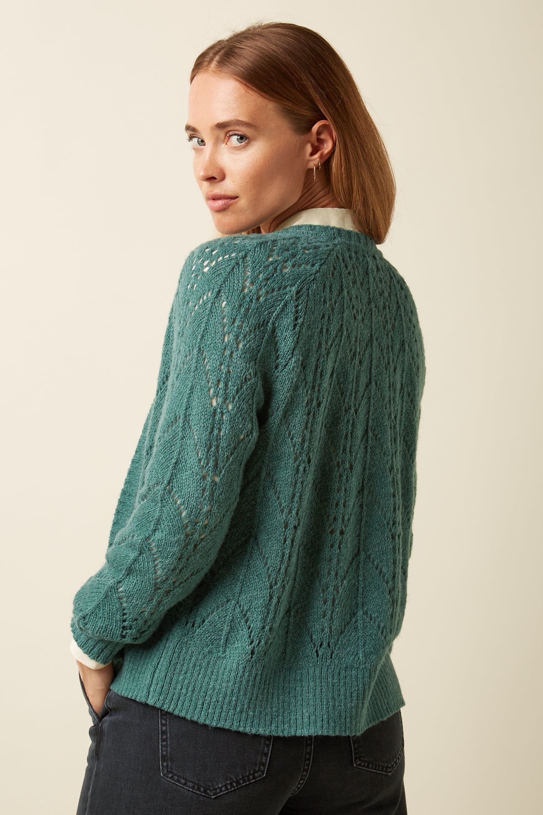 King Louie Blanca Cardigan Orcia