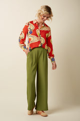King Louie Winona Blouse Ember