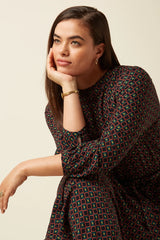 King Louie Betty Loose Fit Dress Jazzy