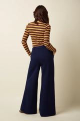 King Louie Rollneck Top Eira Stripe