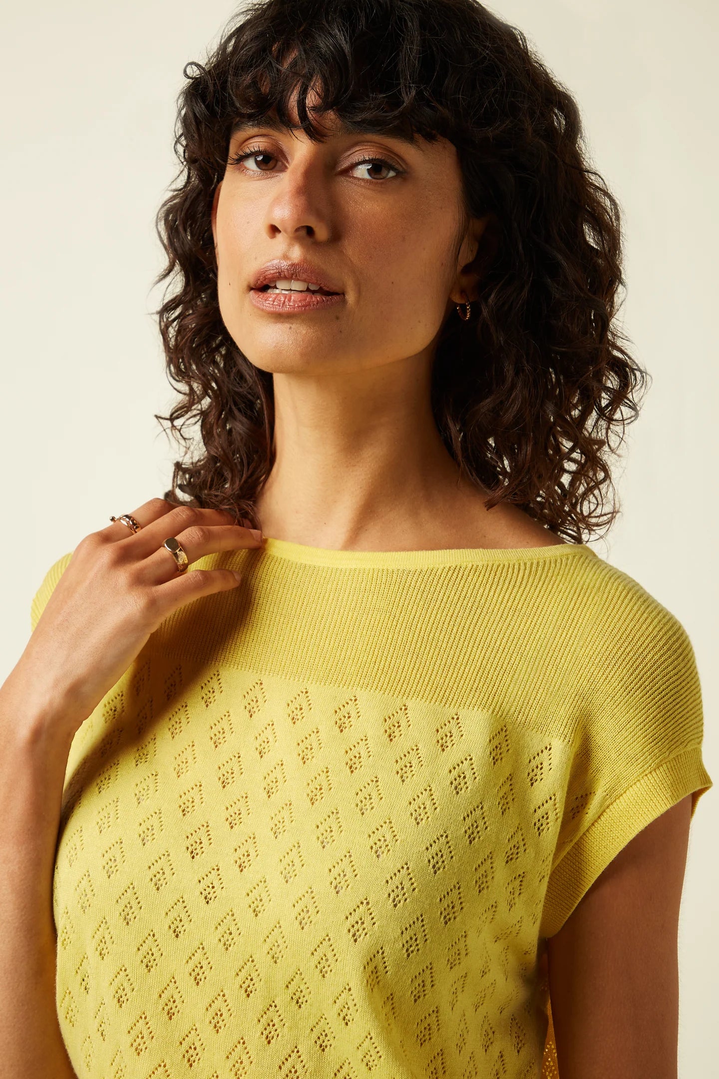 King Louie Lina Top Mateo Knit