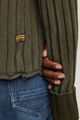 G-Star Washed Loose Turtle Knit
