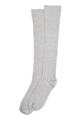 Joha Women Rib Wool Knee Socks