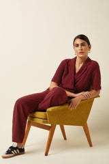 King Louie Doris Jumpsuit Woven Crepe