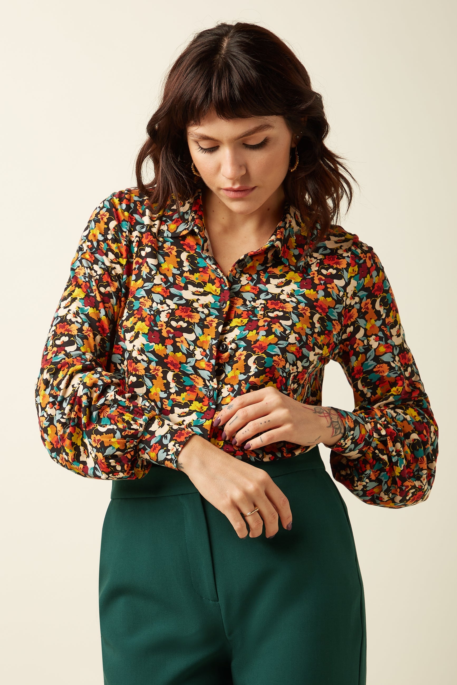 King Louie Maisie Blouse Mauve