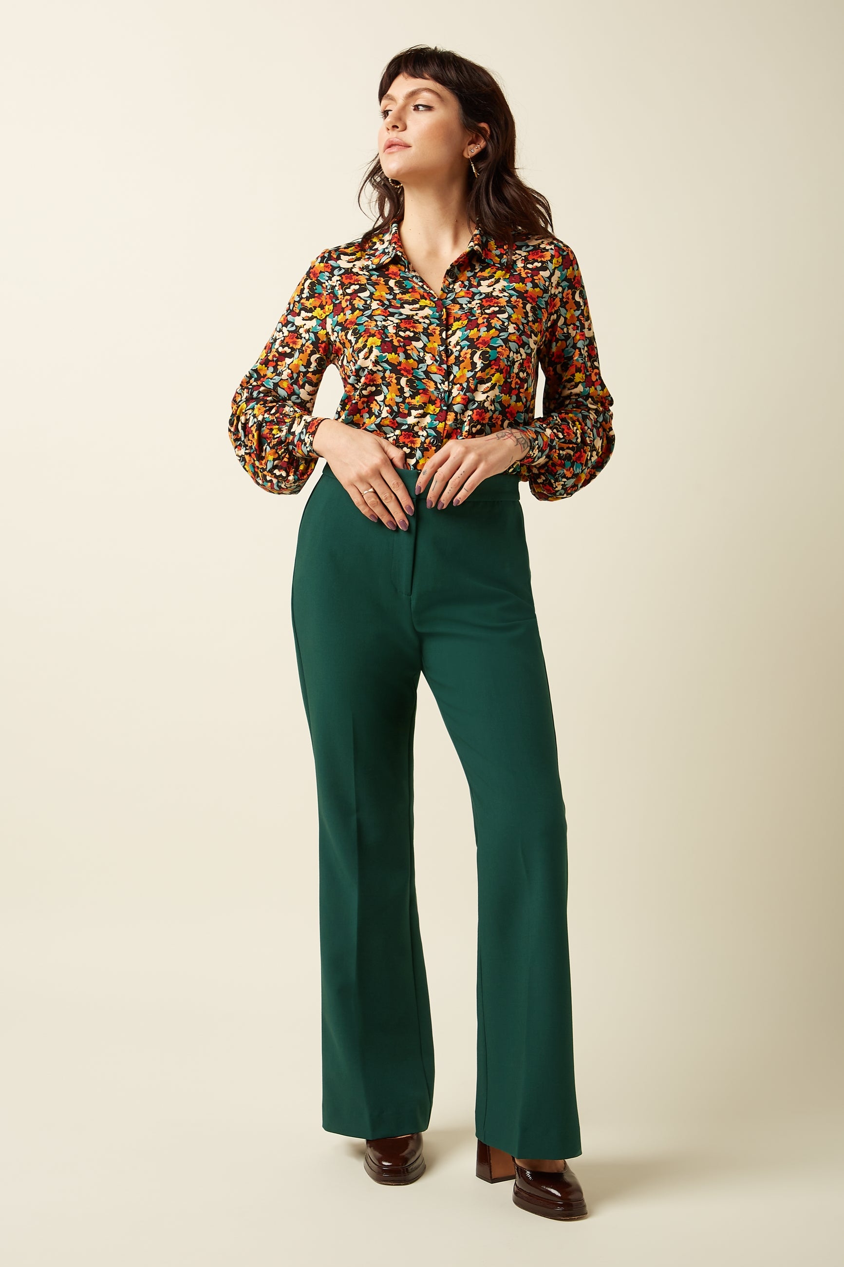King Louie Maisie Blouse Mauve