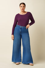King Louie Lili Tee Uni Rib
