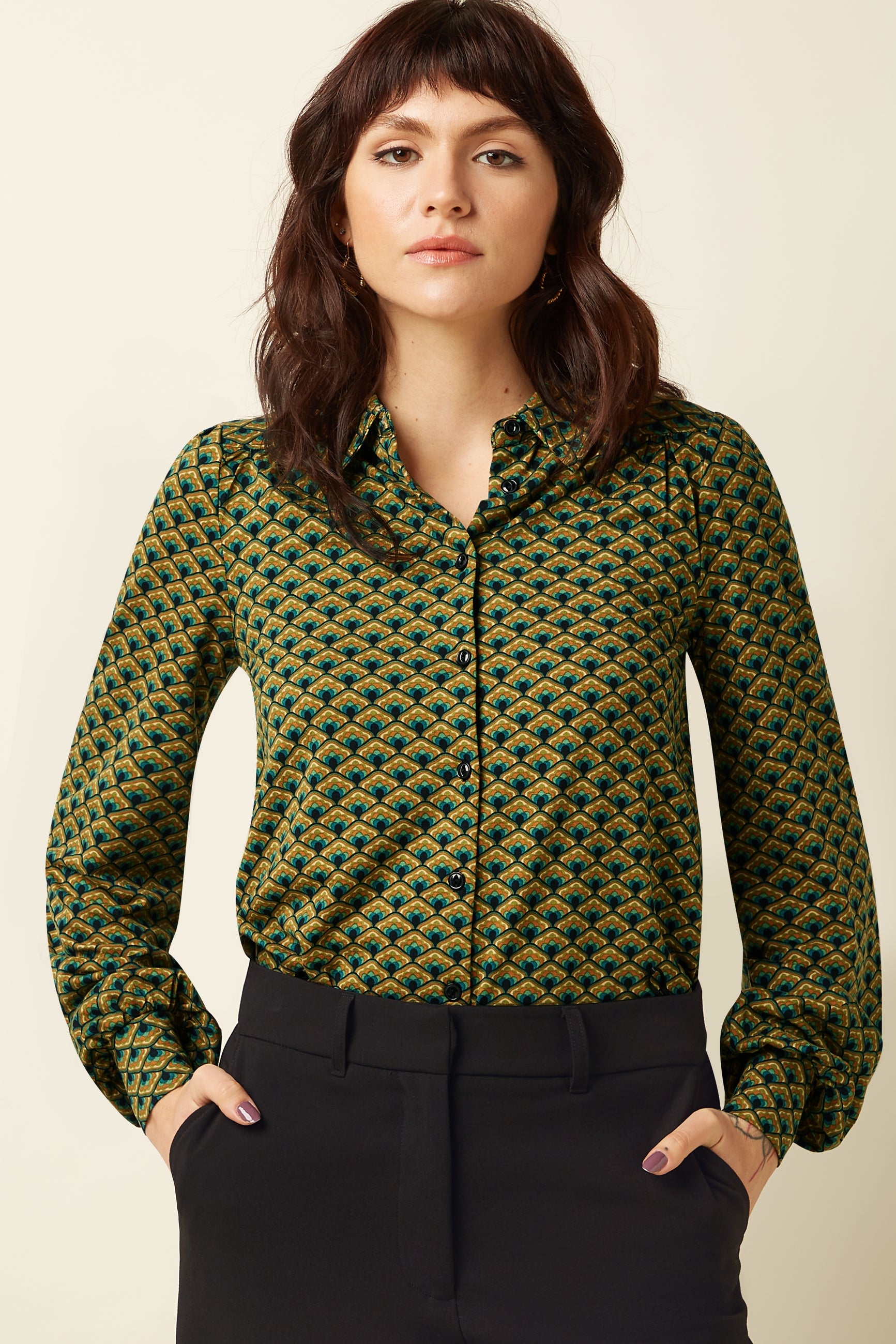 King Louie Carina Blouse Frio