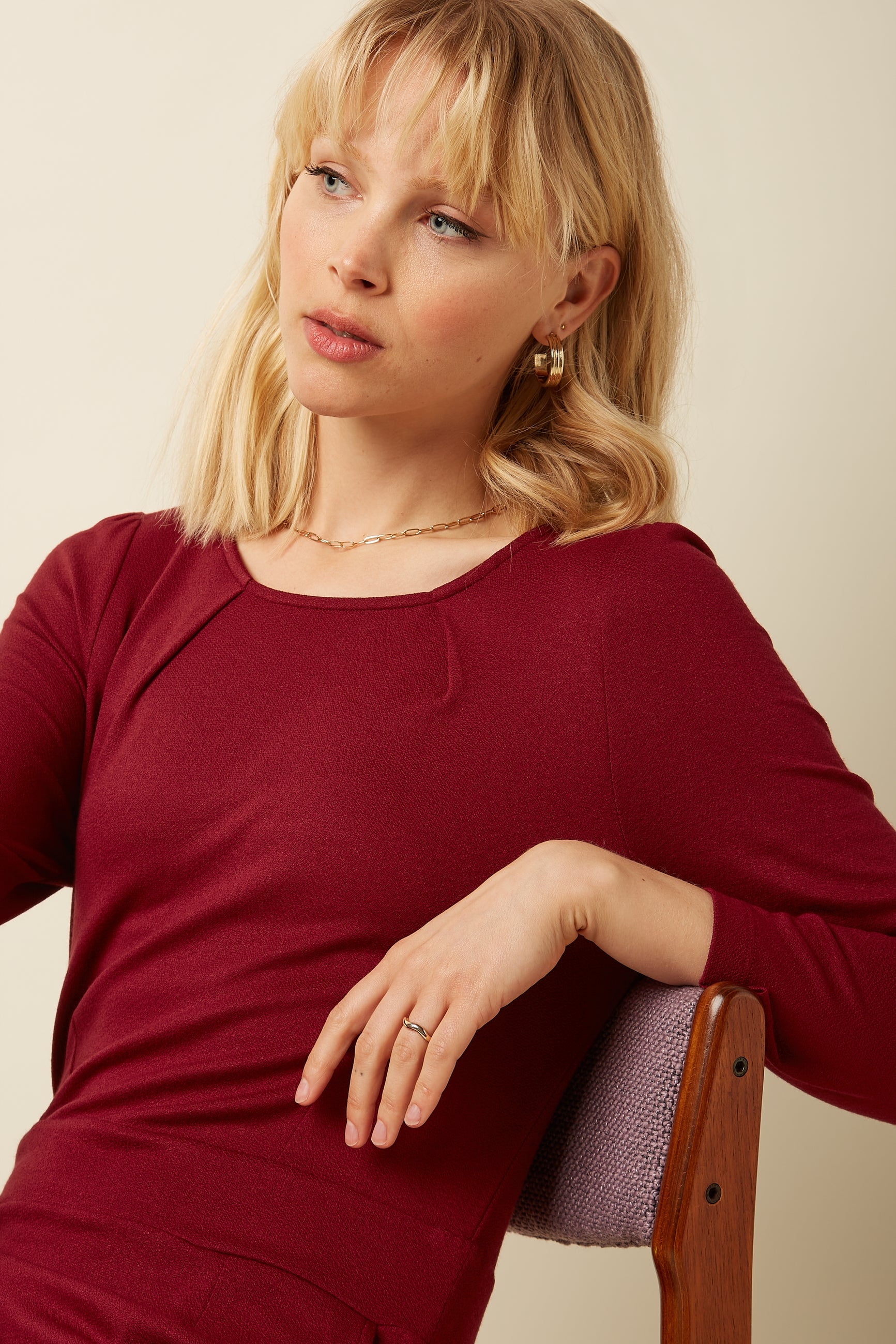 King Louie Mona Dress Milano Crepe