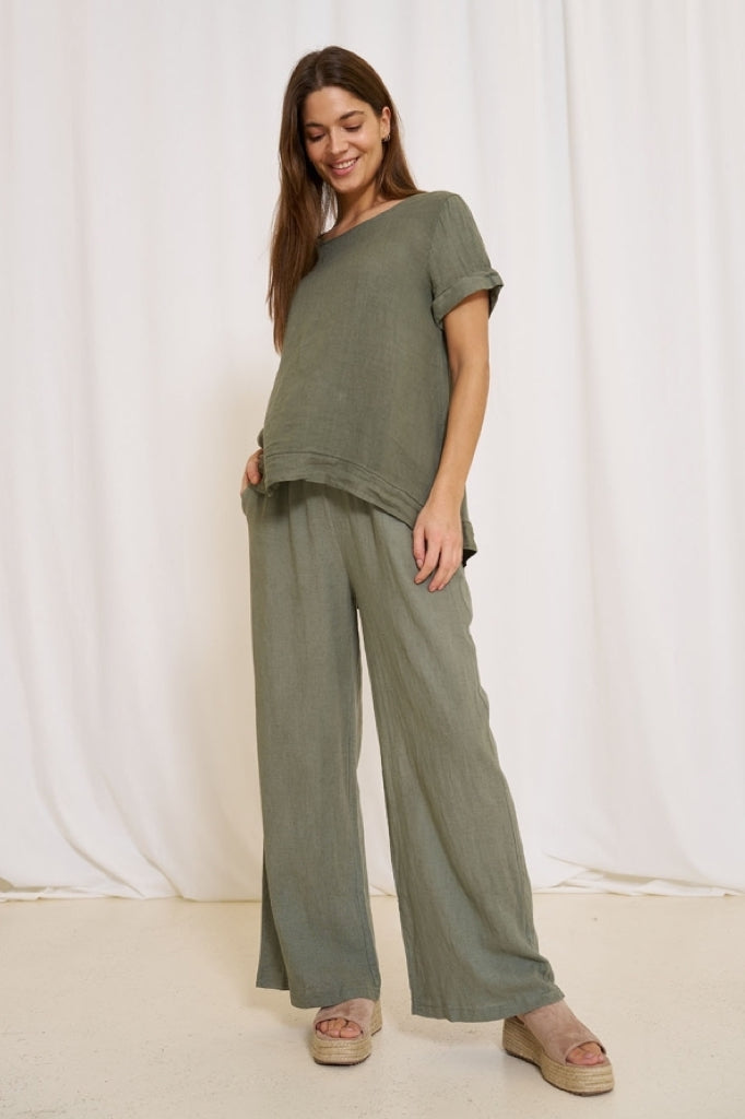 Marta du Chateau Bukser 62273 #farve_military