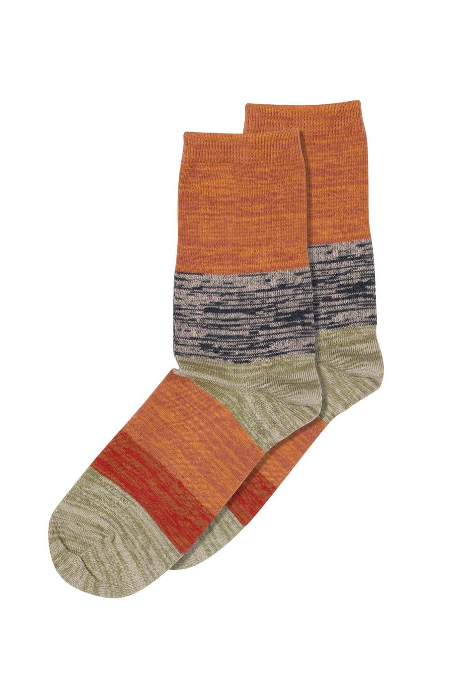 Mp Denmark Polly Socks #farve_pumpkin-spice