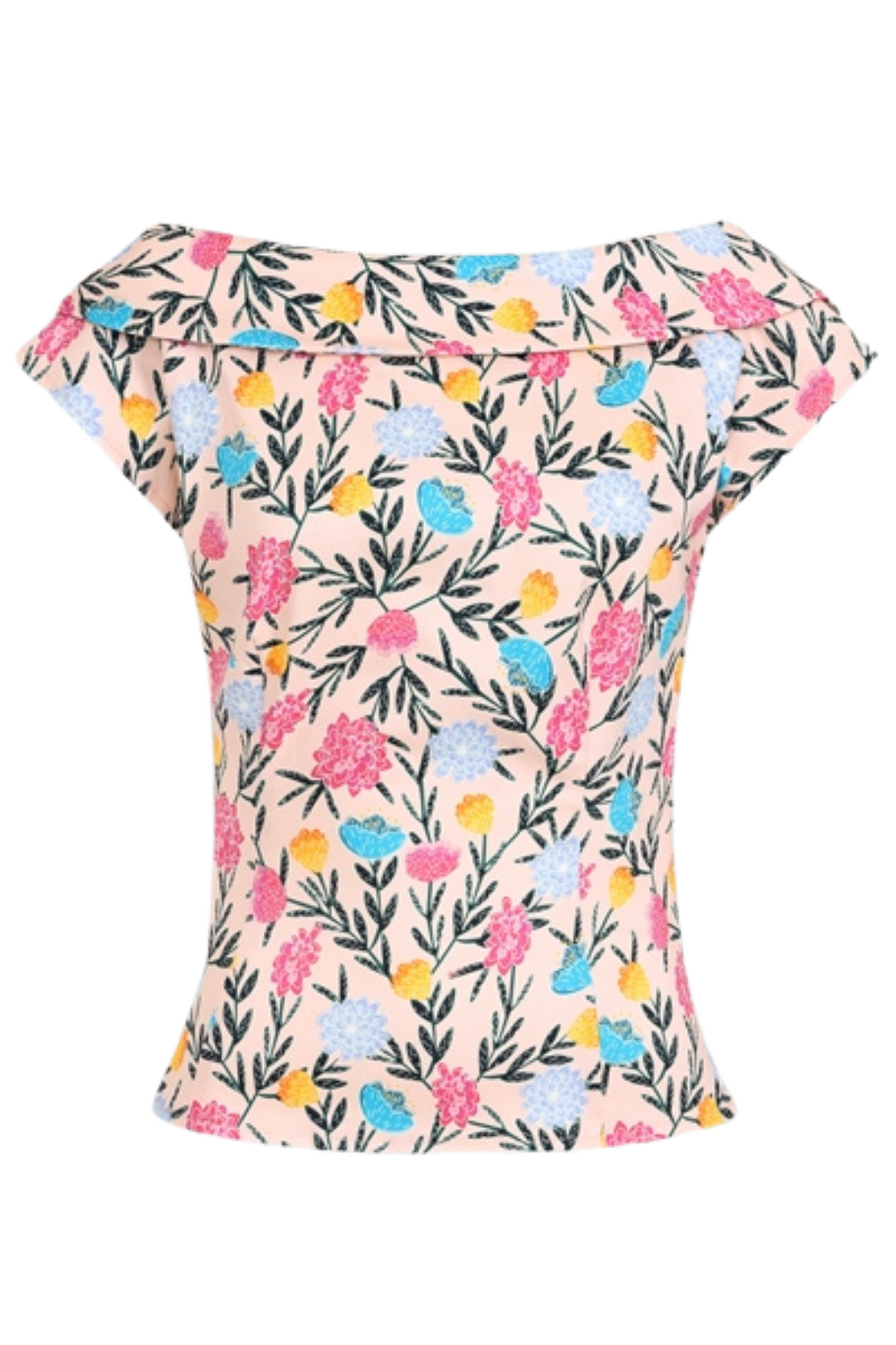 Collectif Cordelia Top #farve_floral-whimsy