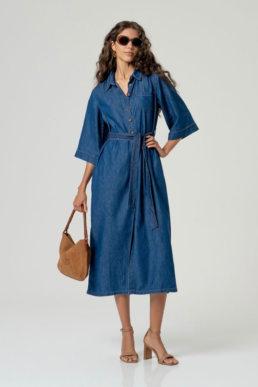 Surkana Inca Long Shirt Dress