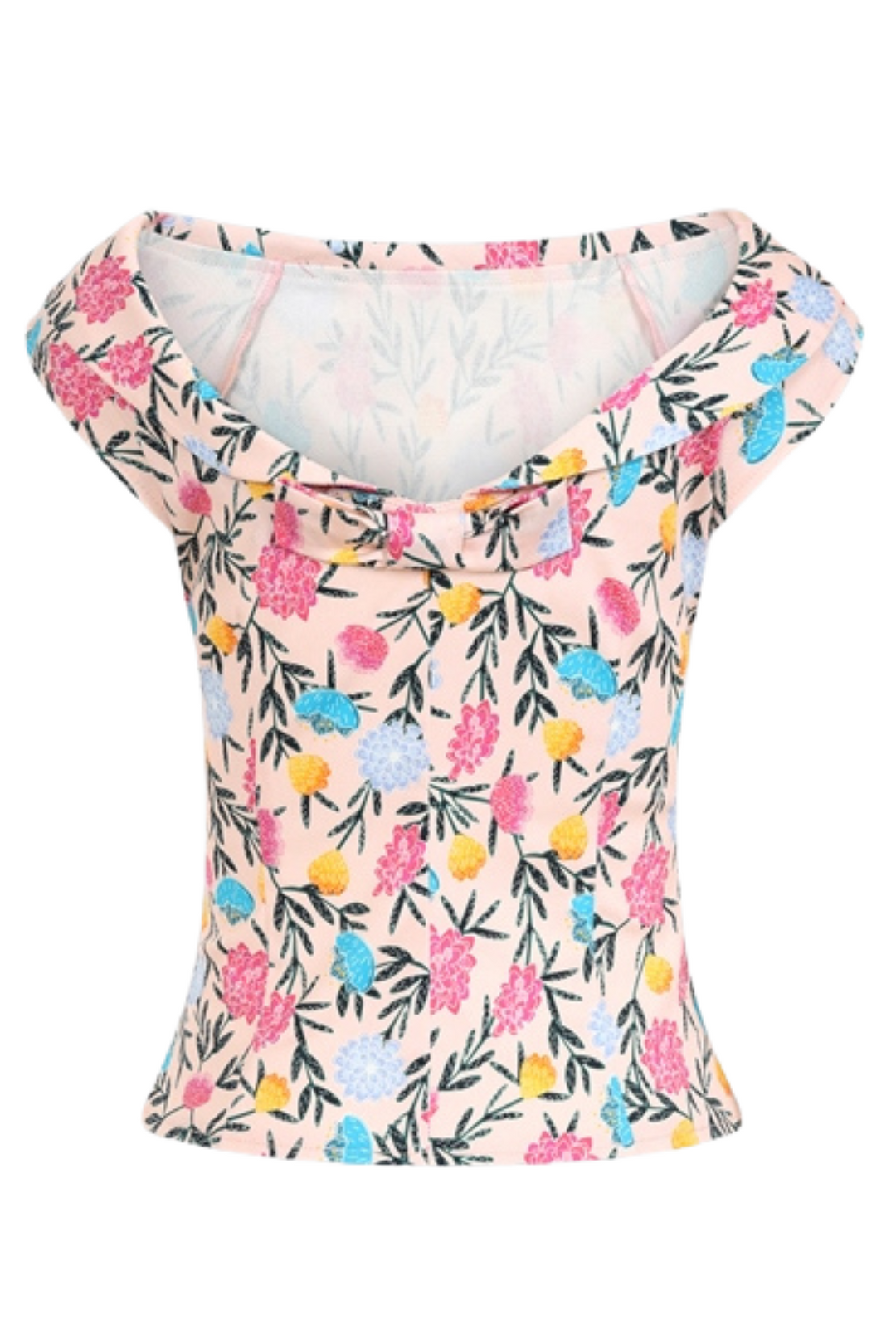 Collectif Cordelia Top #farve_floral-whimsy